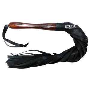 Rouge Wooden Handle Leather Flogger