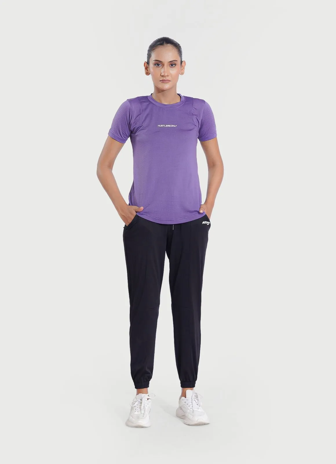Sash Essential T-Shirt - Purple