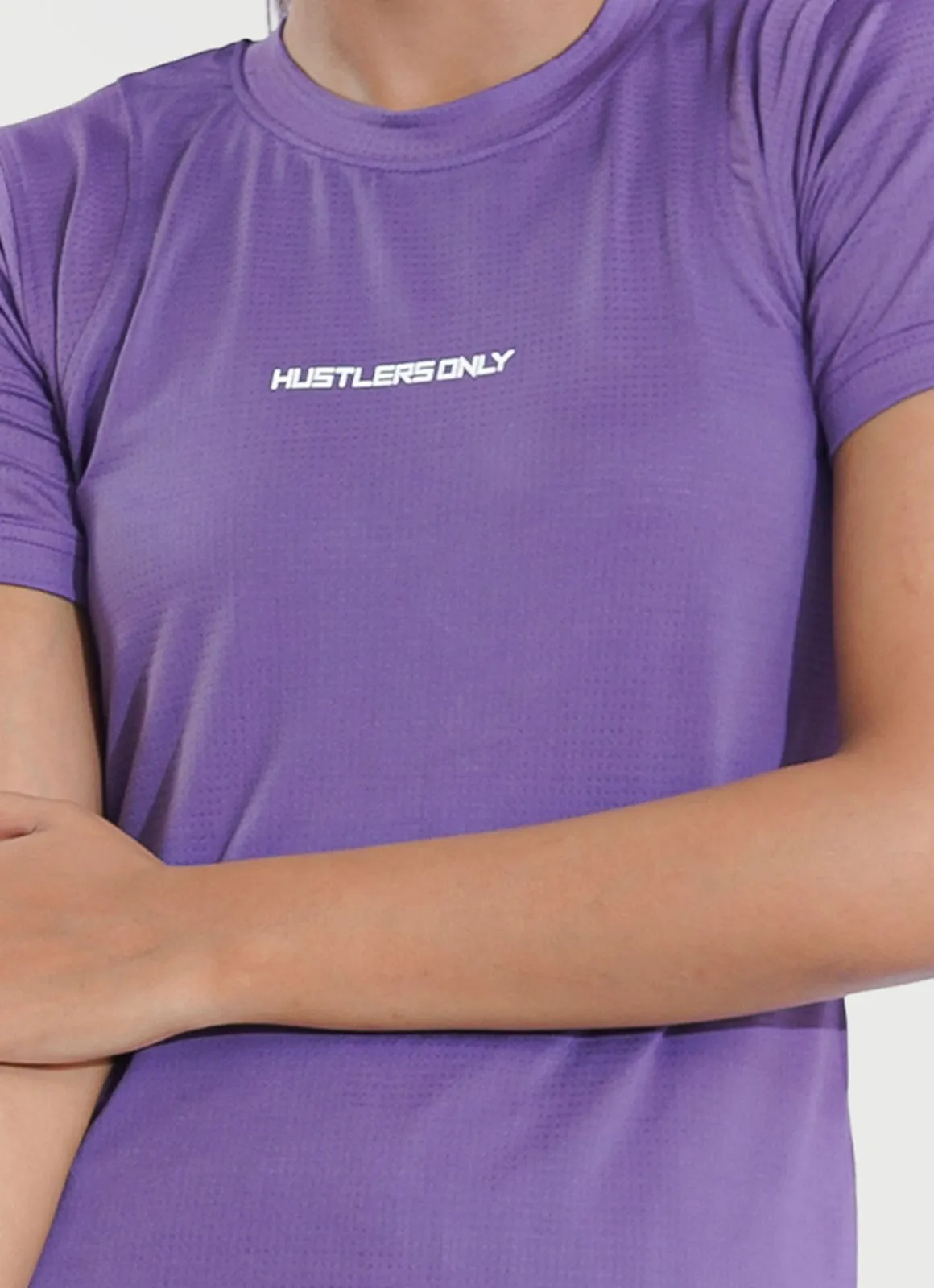 Sash Essential T-Shirt - Purple