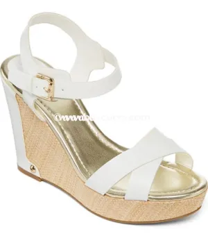 SHOES {Liz Claiborne} Ivory  With Gold