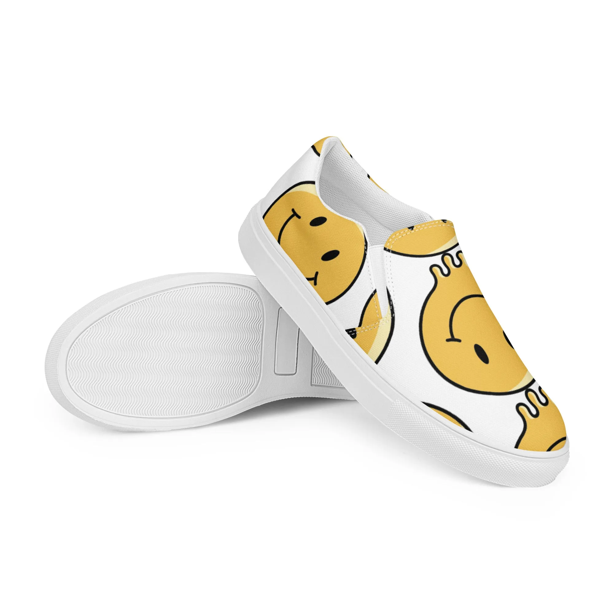Smile Men’s Slip-On Canvas Shoes