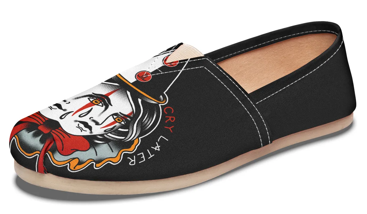 Smile Now Cry Later Casual Shoes