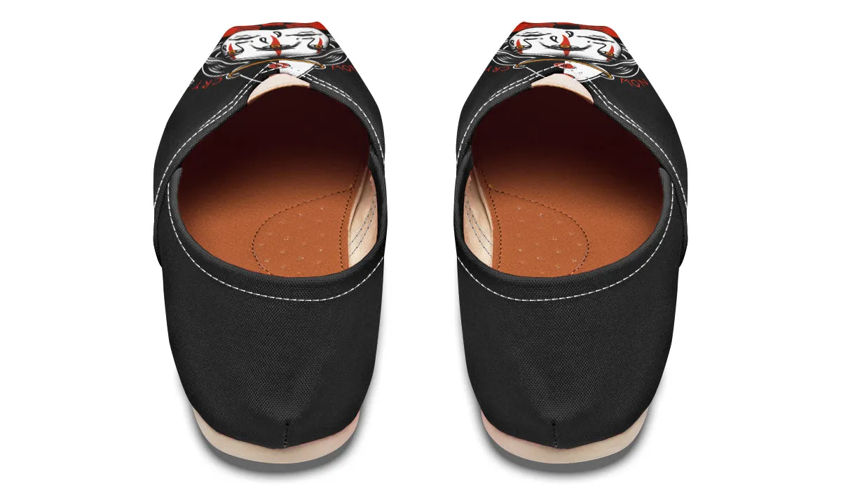 Smile Now Cry Later Casual Shoes