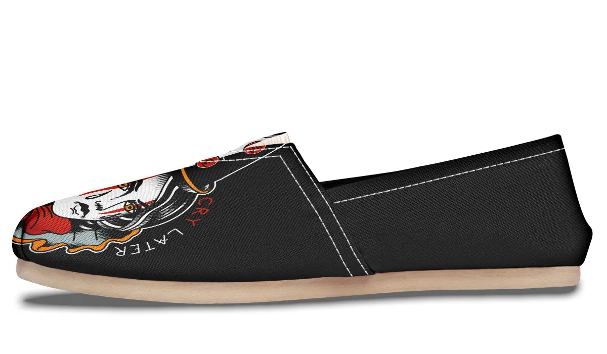 Smile Now Cry Later Casual Shoes