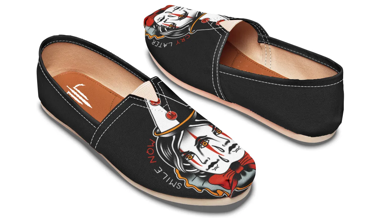 Smile Now Cry Later Casual Shoes