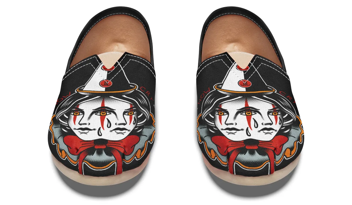 Smile Now Cry Later Casual Shoes