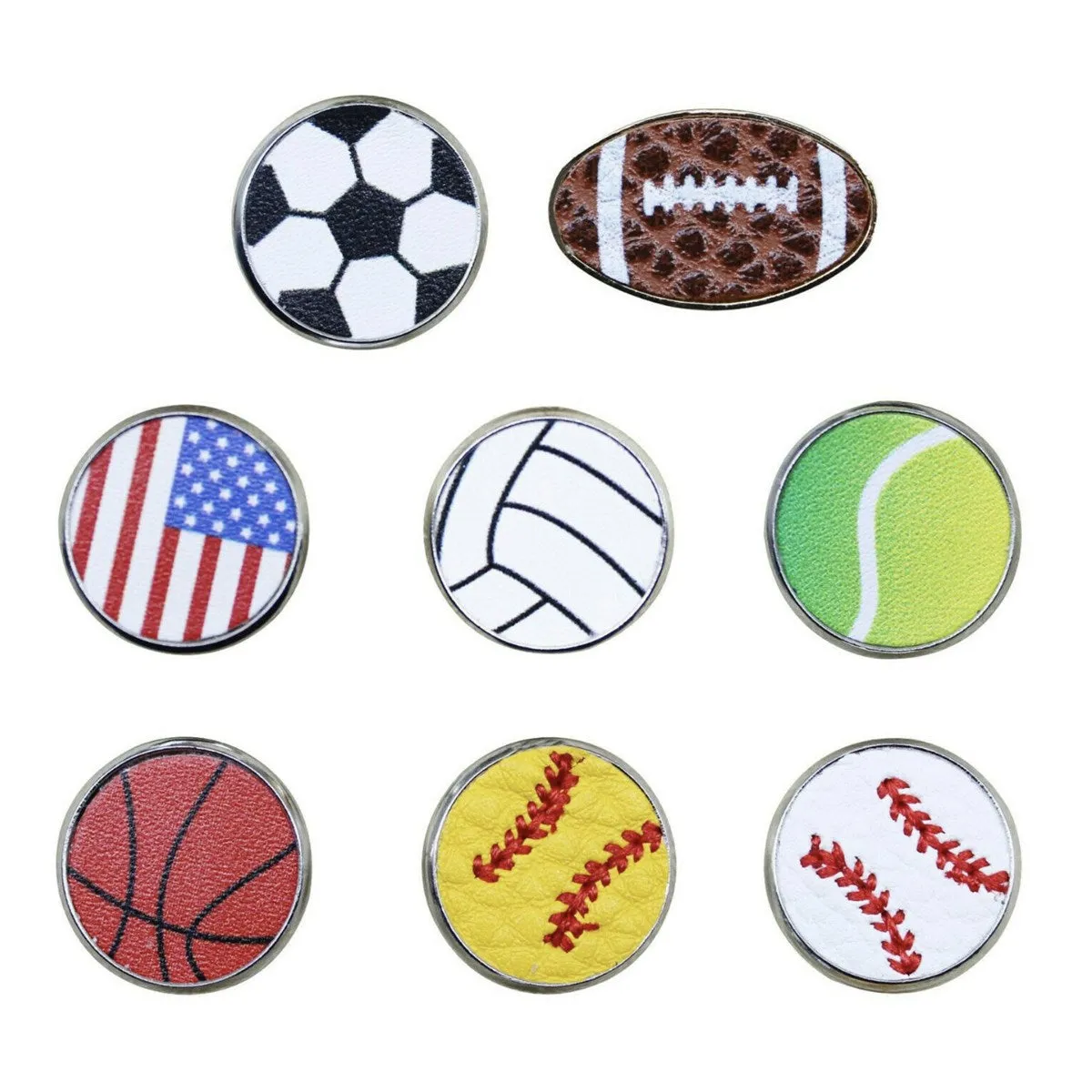 Sports Leather Stud Earrings