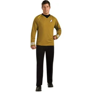 Star Trek Collector's Edition Gold Shirt Size Xl