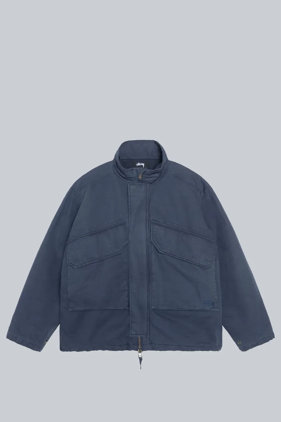 STUSSY INSULATED FIELD JACKET NAVY