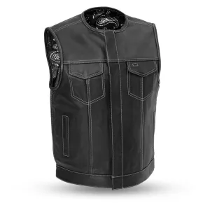 SUNRISE - Motorcycle Leather Vest