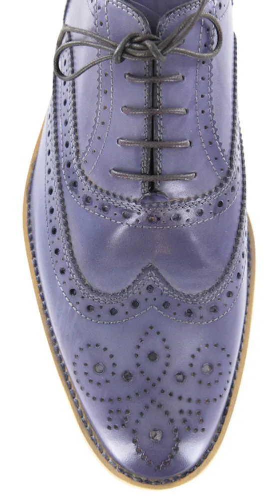 Sutor Mantellassi Blue Shoes – Size: 7.5 US / 6.5 UK