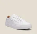 Taos Plim Soul Lux Leather Sneaker in White, Merlot, Black & Carmel