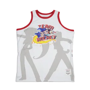 TEAM ROCKET BASKETBALL JERSEY (WHITE)