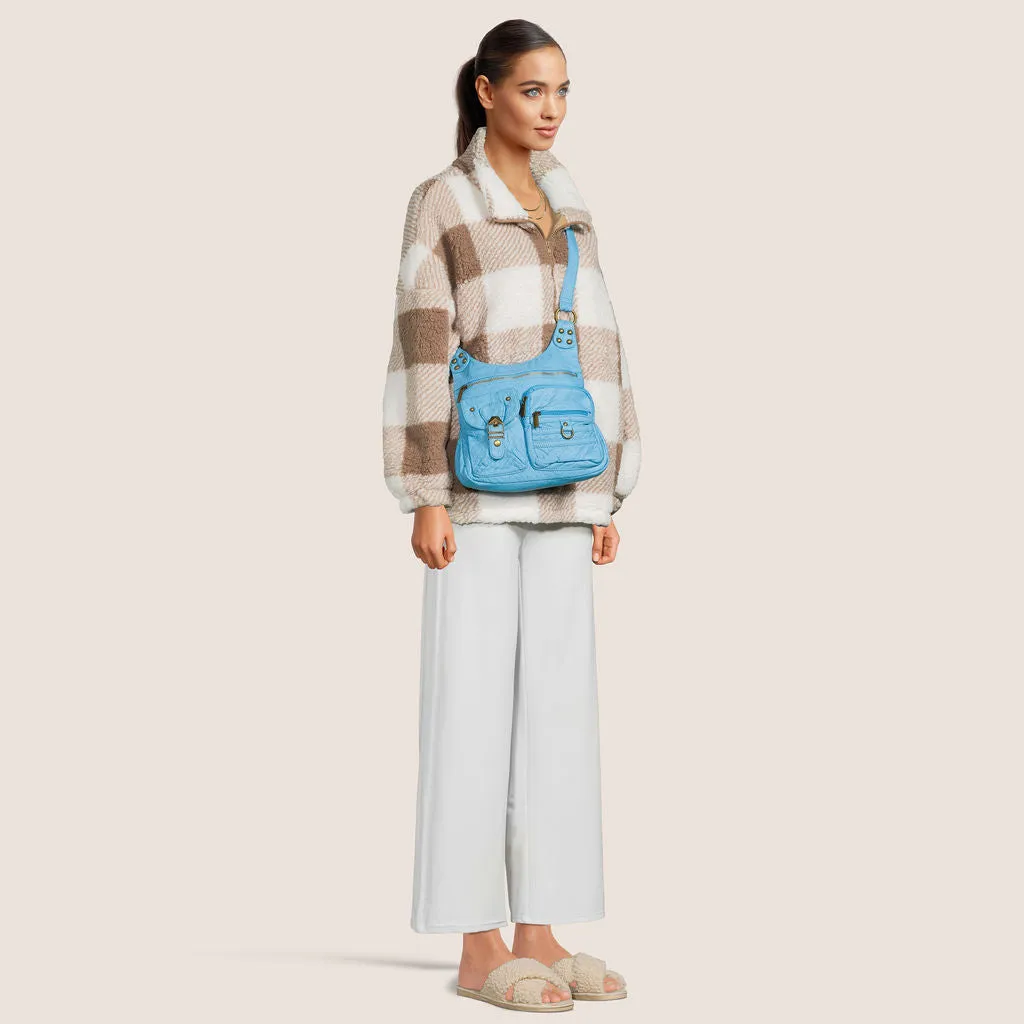The Aria Crossbody - Brown