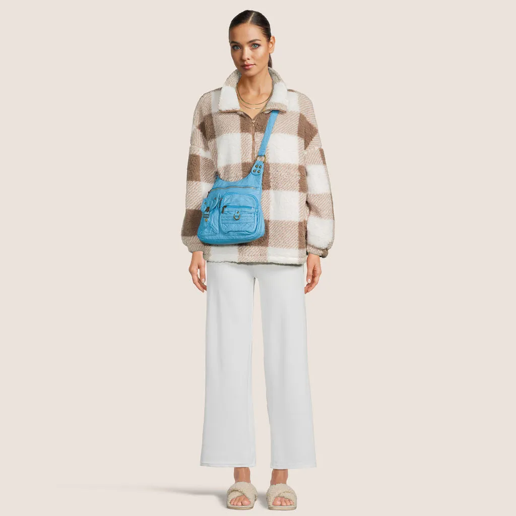 The Aria Crossbody - Brown