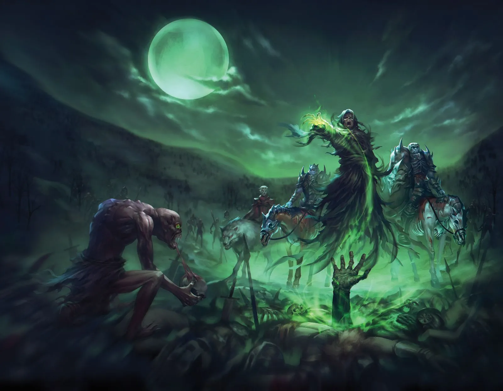 The Dreaded Accursed Cover Canvas Art