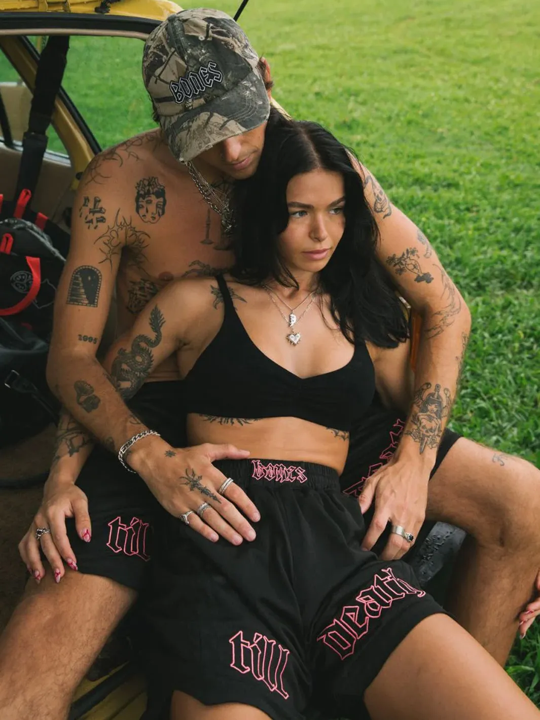 TILL DEATH BALLER SHORTS - BLACK