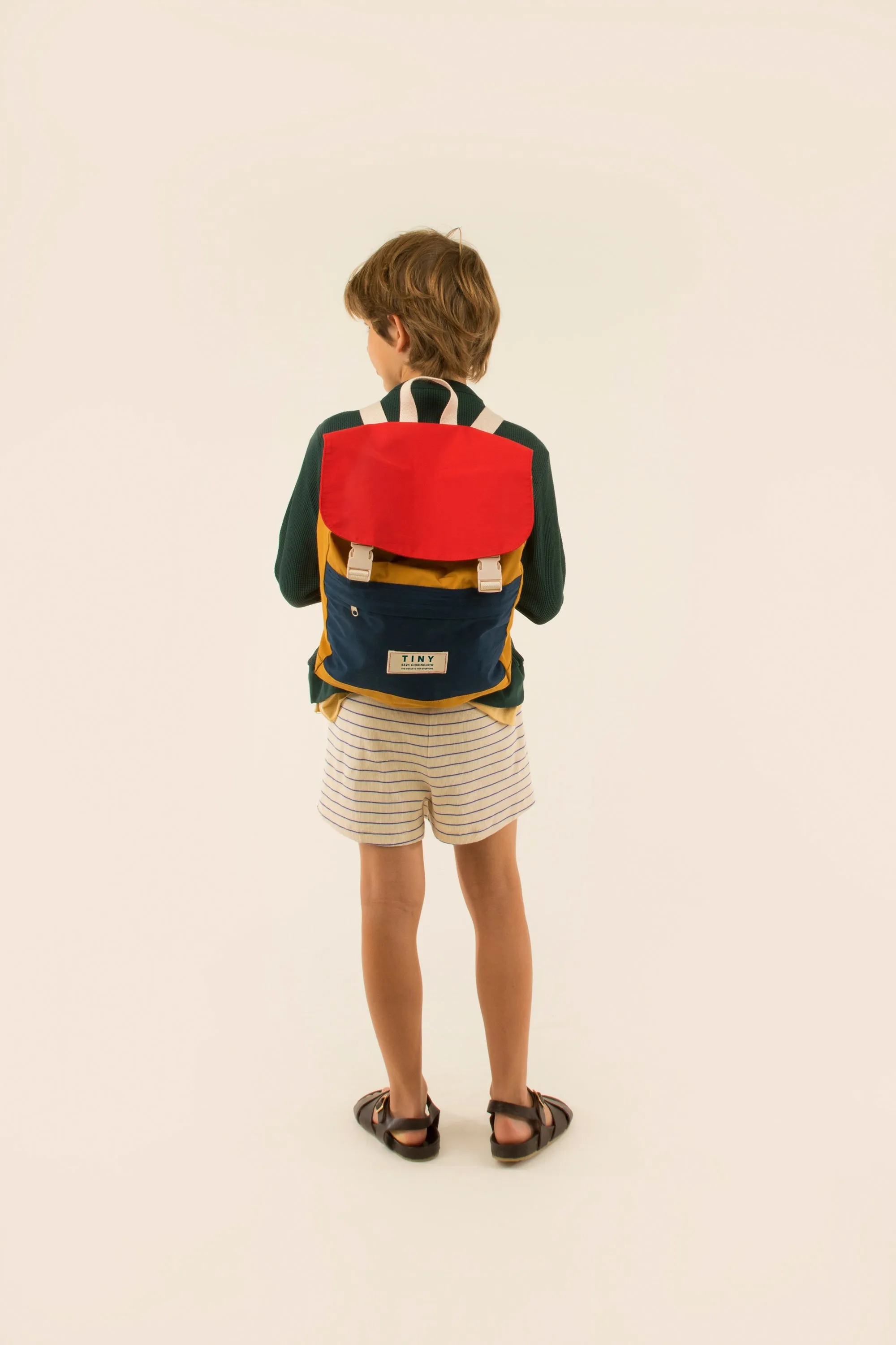 Tiny Color Block Backpack