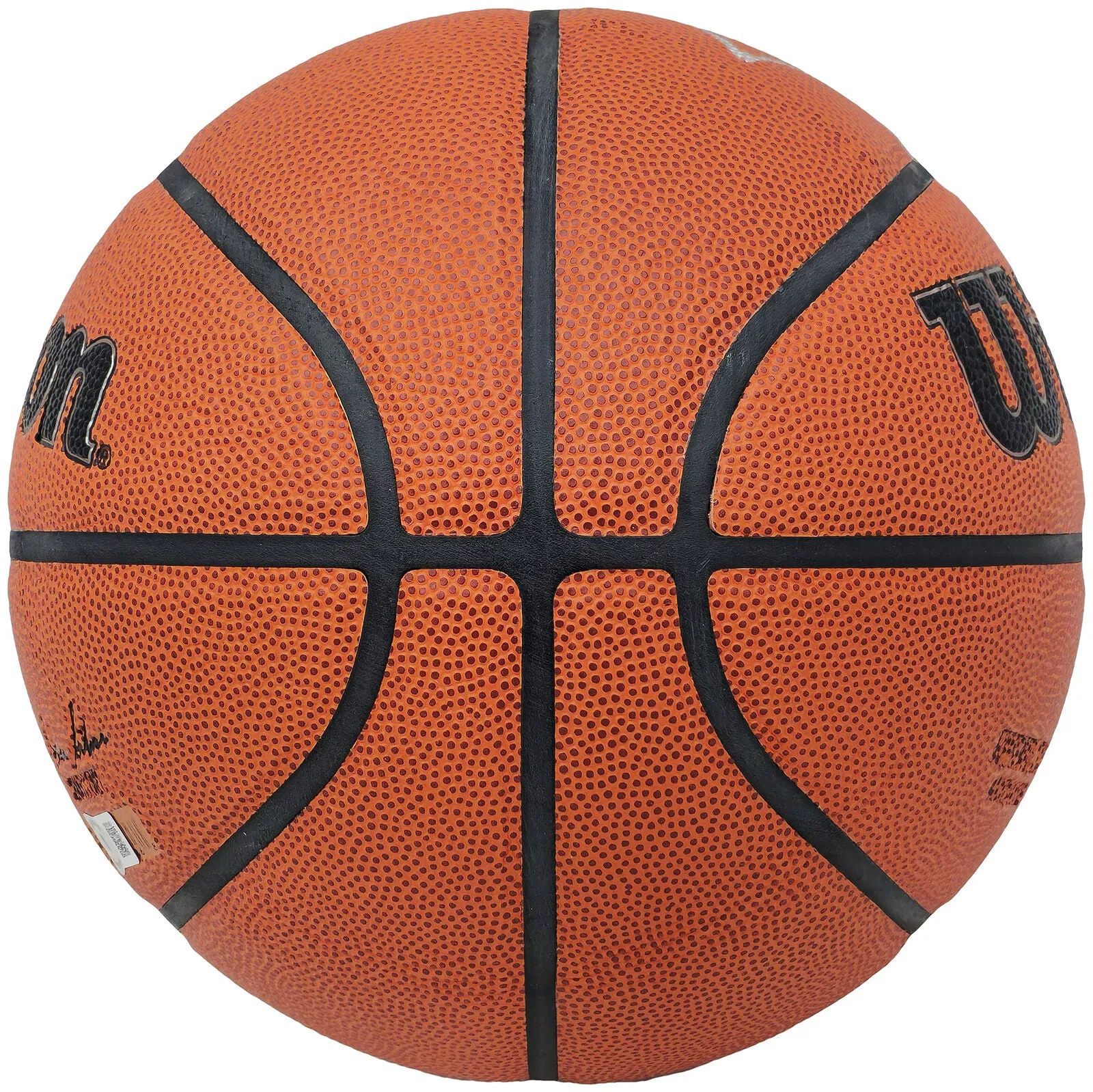 TONY PARKER AUTOGRAPHED AUTHENTIC IO BASKETBALL SPURS BECKETT 222838