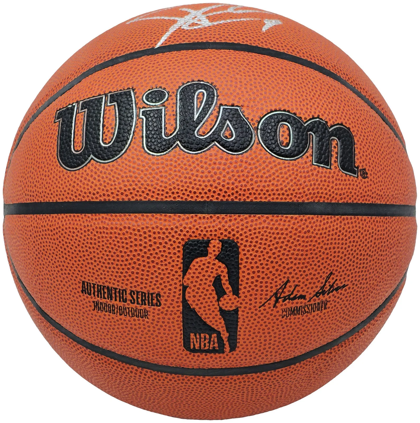 TONY PARKER AUTOGRAPHED AUTHENTIC IO BASKETBALL SPURS BECKETT 222838