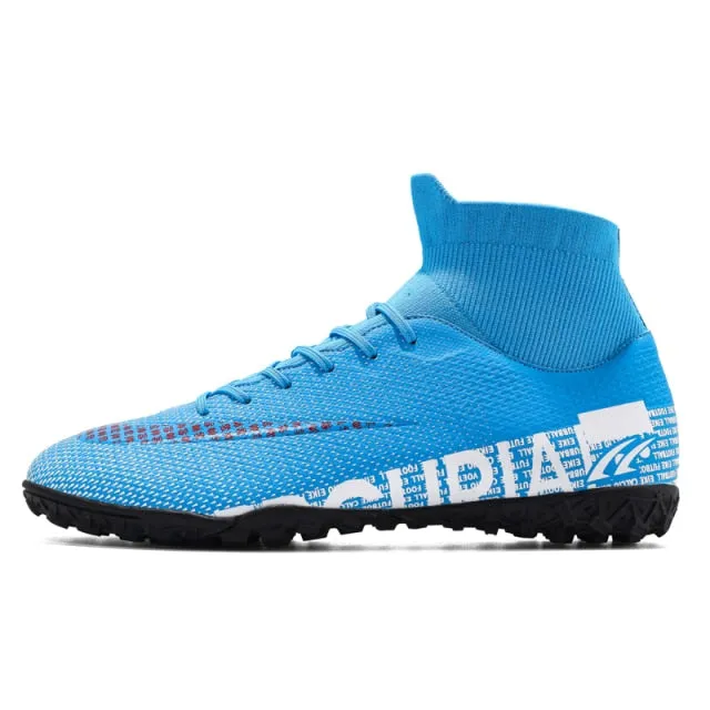 Ultralight Soccer Shoes Men Outdoor FG TF Boys Non-Slip Cleats