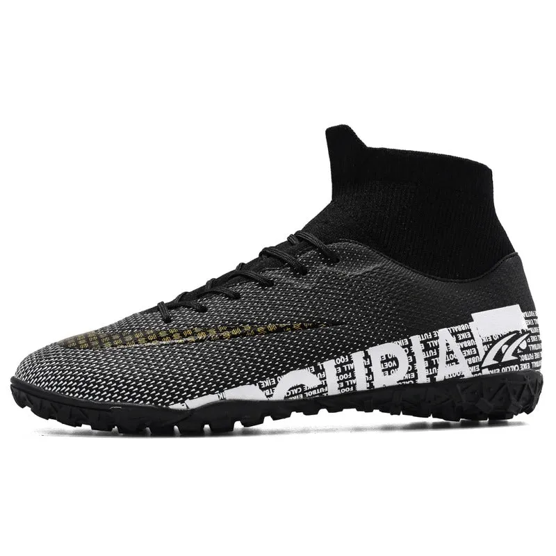 Ultralight Soccer Shoes Men Outdoor FG TF Boys Non-Slip Cleats