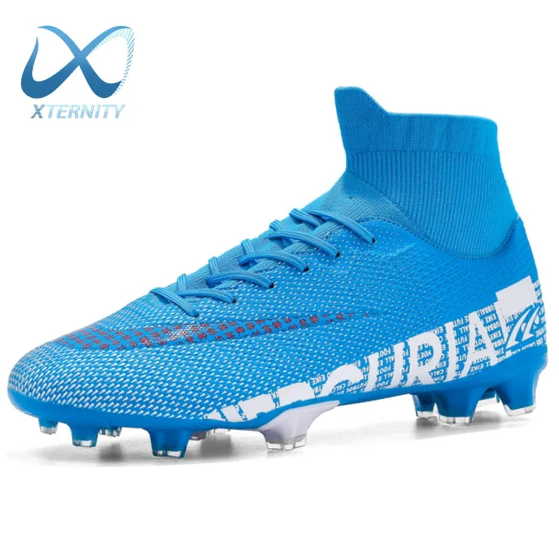 Ultralight Soccer Shoes Men Outdoor FG TF Boys Non-Slip Cleats