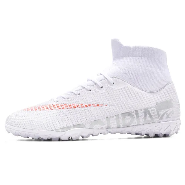 Ultralight Soccer Shoes Men Outdoor FG TF Boys Non-Slip Cleats