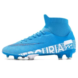 Ultralight Soccer Shoes Men Outdoor FG TF Boys Non-Slip Cleats