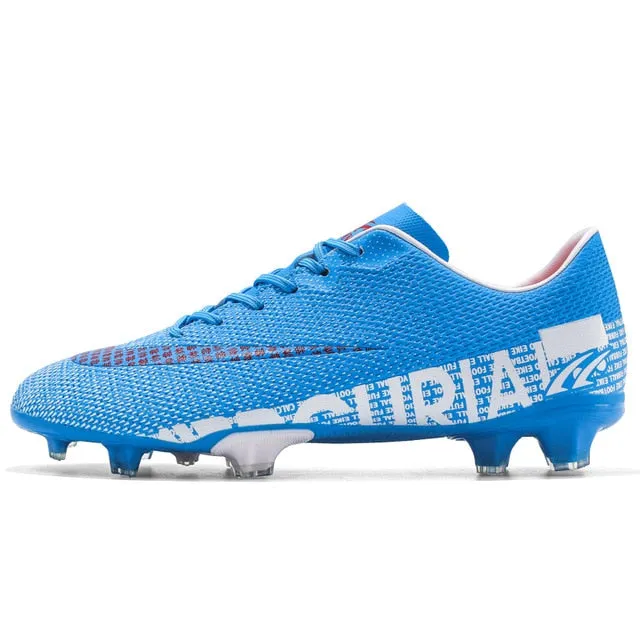 Ultralight Soccer Shoes Men Outdoor FG TF Boys Non-Slip Cleats