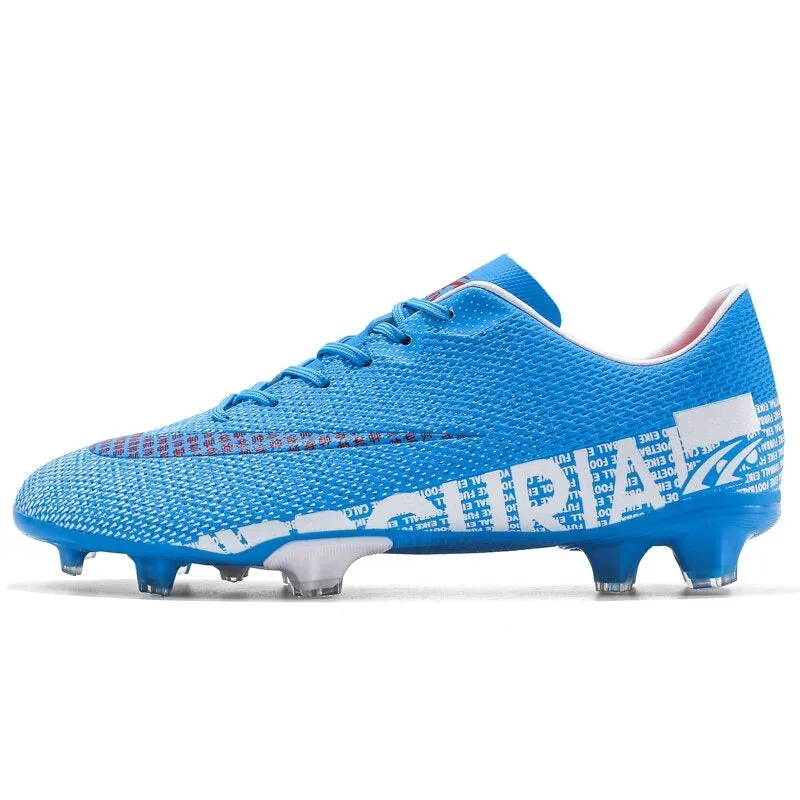 Ultralight Soccer Shoes Men Outdoor FG TF Boys Non-Slip Cleats