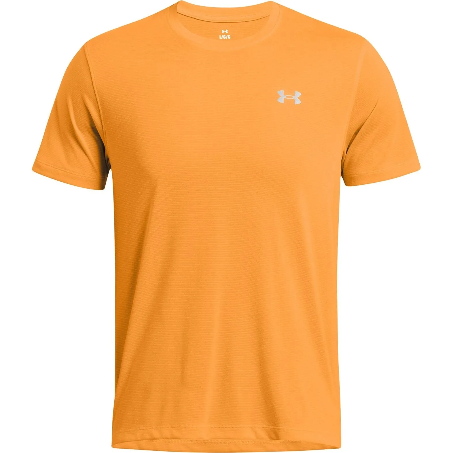 Under Armour Launch Short Sleeve Mens Running Top - Orange