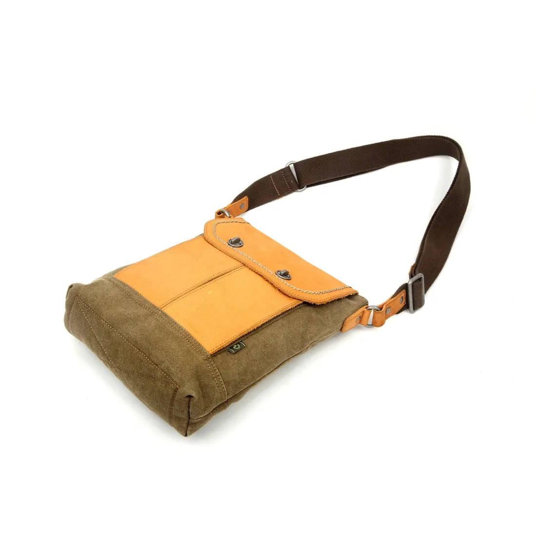 Valley River Canvas Crossbody Bag