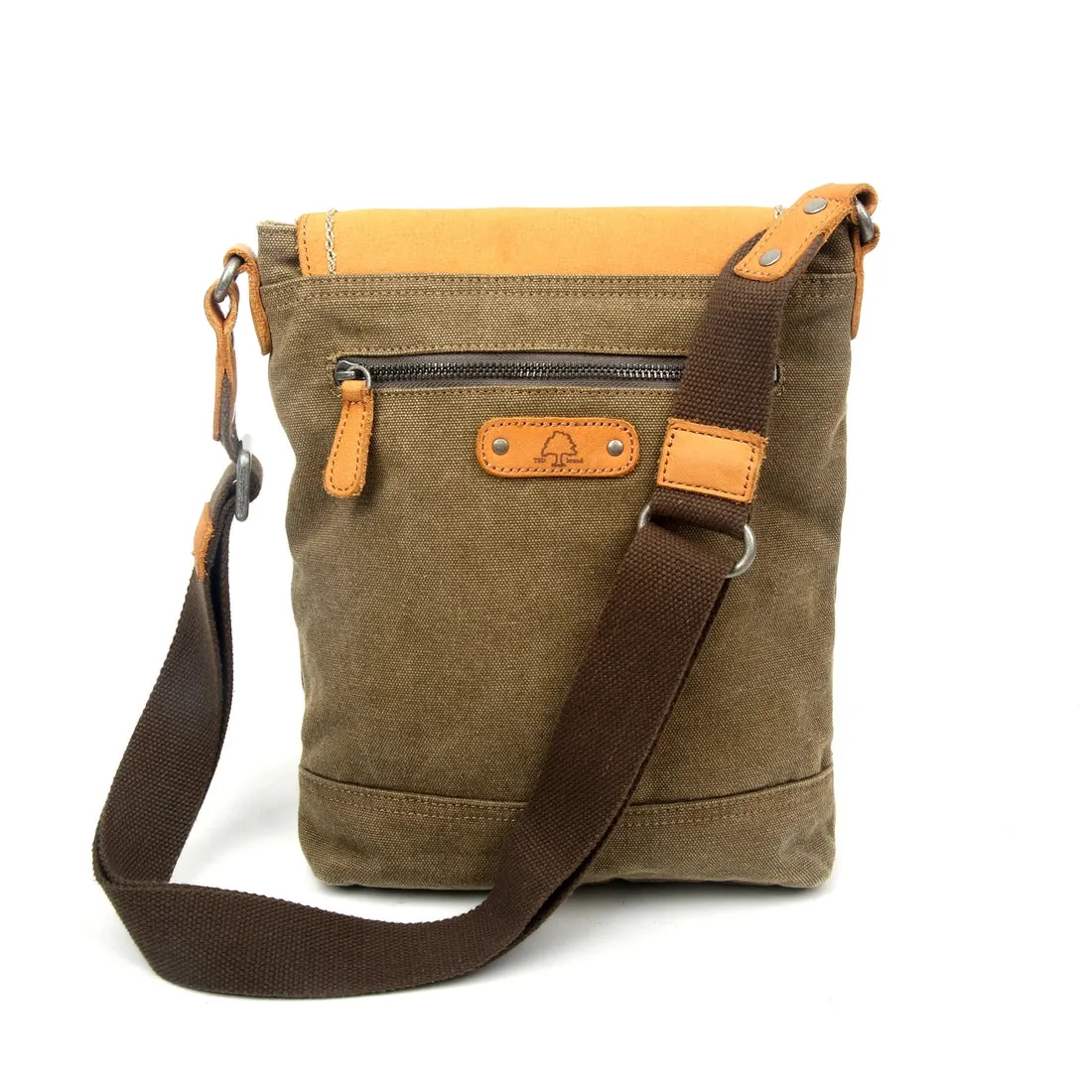 Valley River Canvas Crossbody Bag