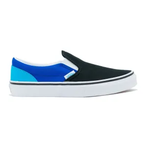 Vans Kids Slip-On - (Color Block) Black/Blue