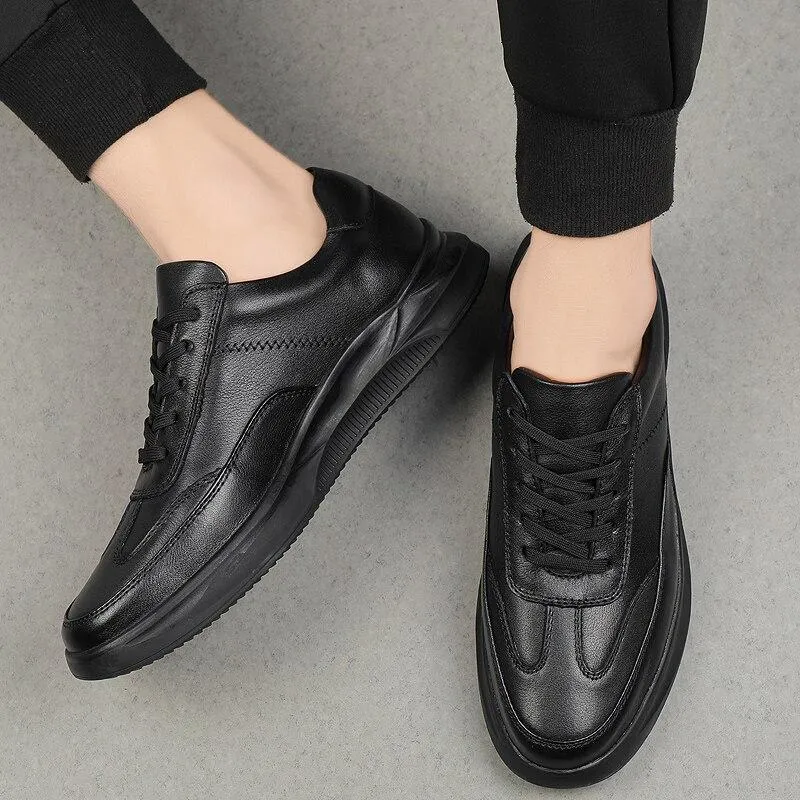 West Louis™ Fashion Leather Casula Lining Shoes