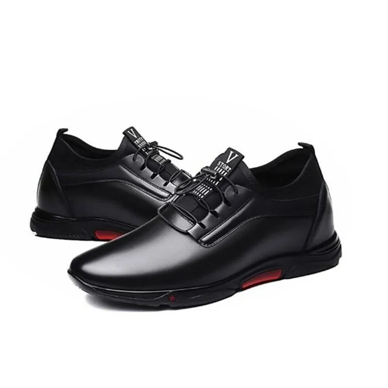West Louis™ Luxury Leather Sports Elastic Shoes