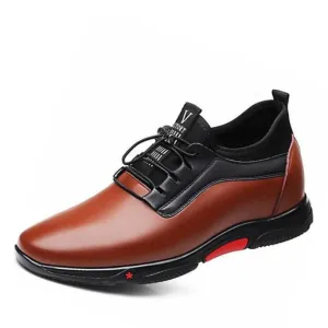 West Louis™ Luxury Leather Sports Elastic Shoes