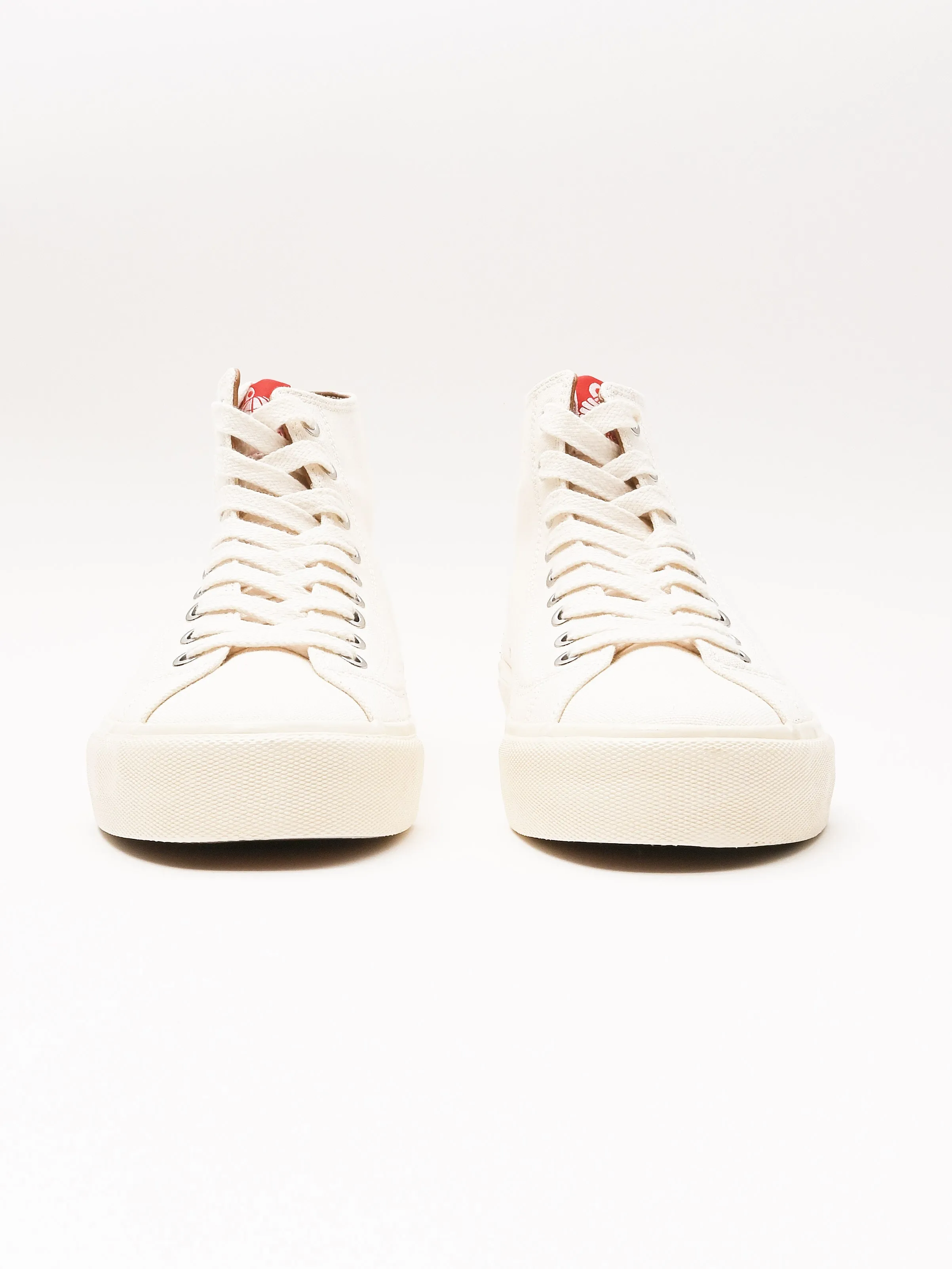 White/White VM003 HI Canvas