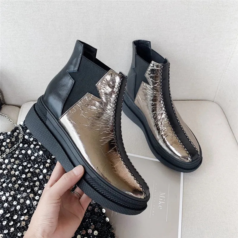 Women Warm Platform Short Boots Sports Casual Shoes