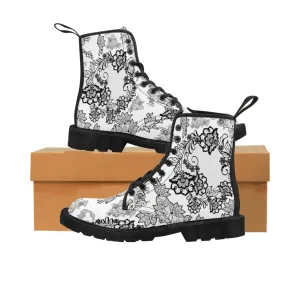 Women's Canvas Boots Ferob 'Fashionista'