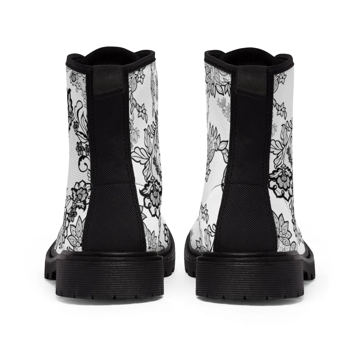 Women's Canvas Boots Ferob 'Fashionista'