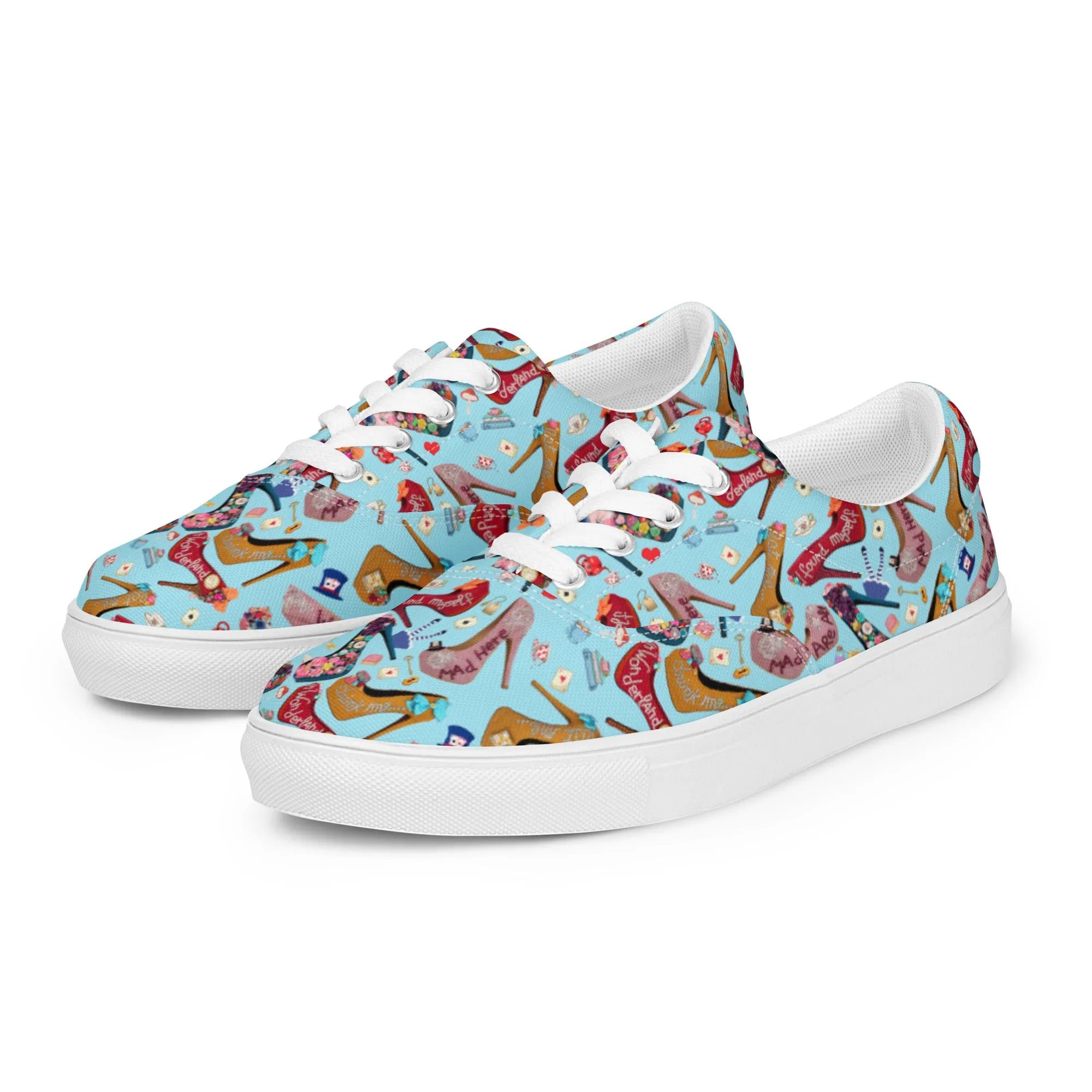 Women’s lace-up canvas shoes 'Wonderland'