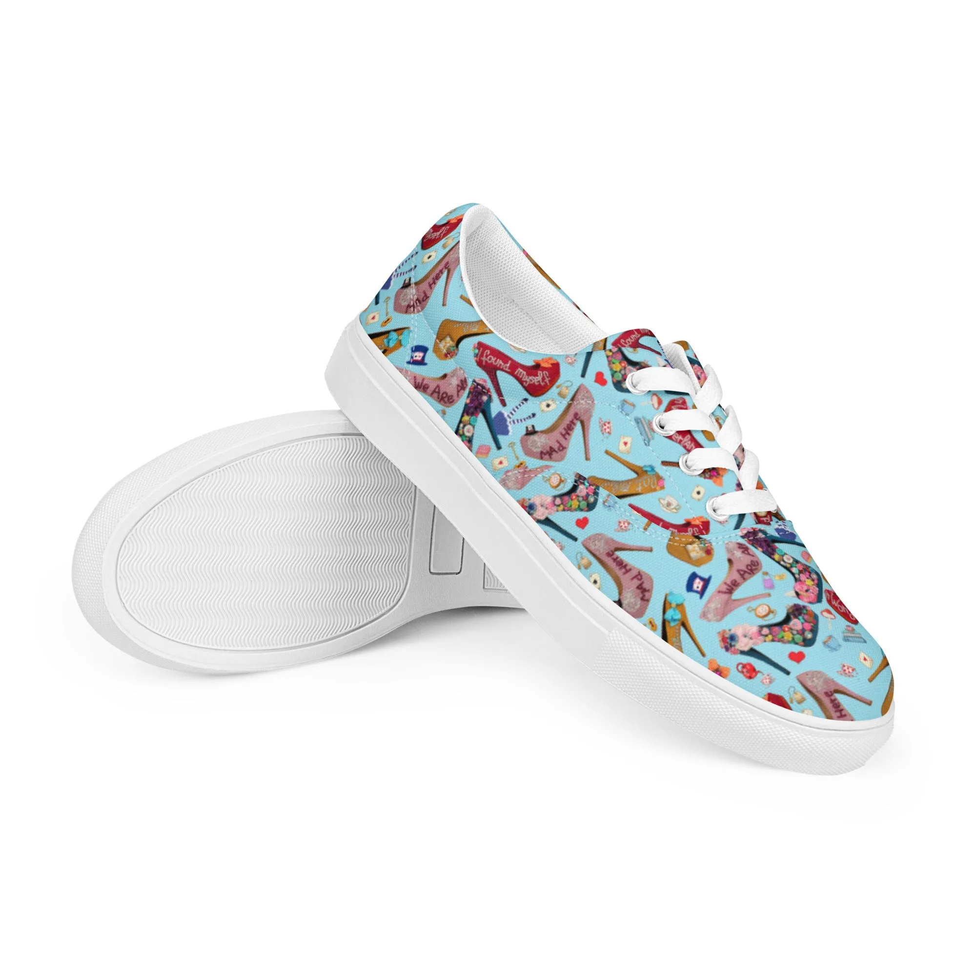 Women’s lace-up canvas shoes 'Wonderland'
