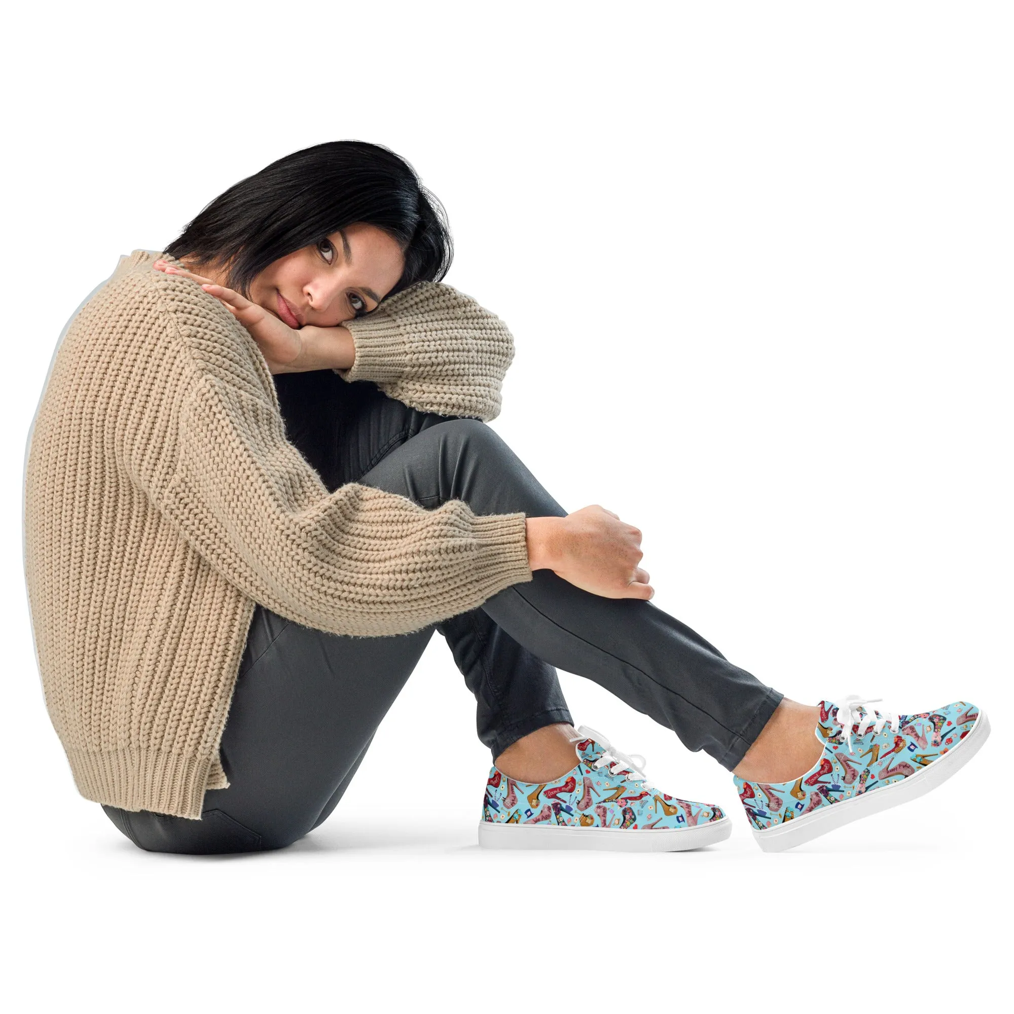 Women’s lace-up canvas shoes 'Wonderland'