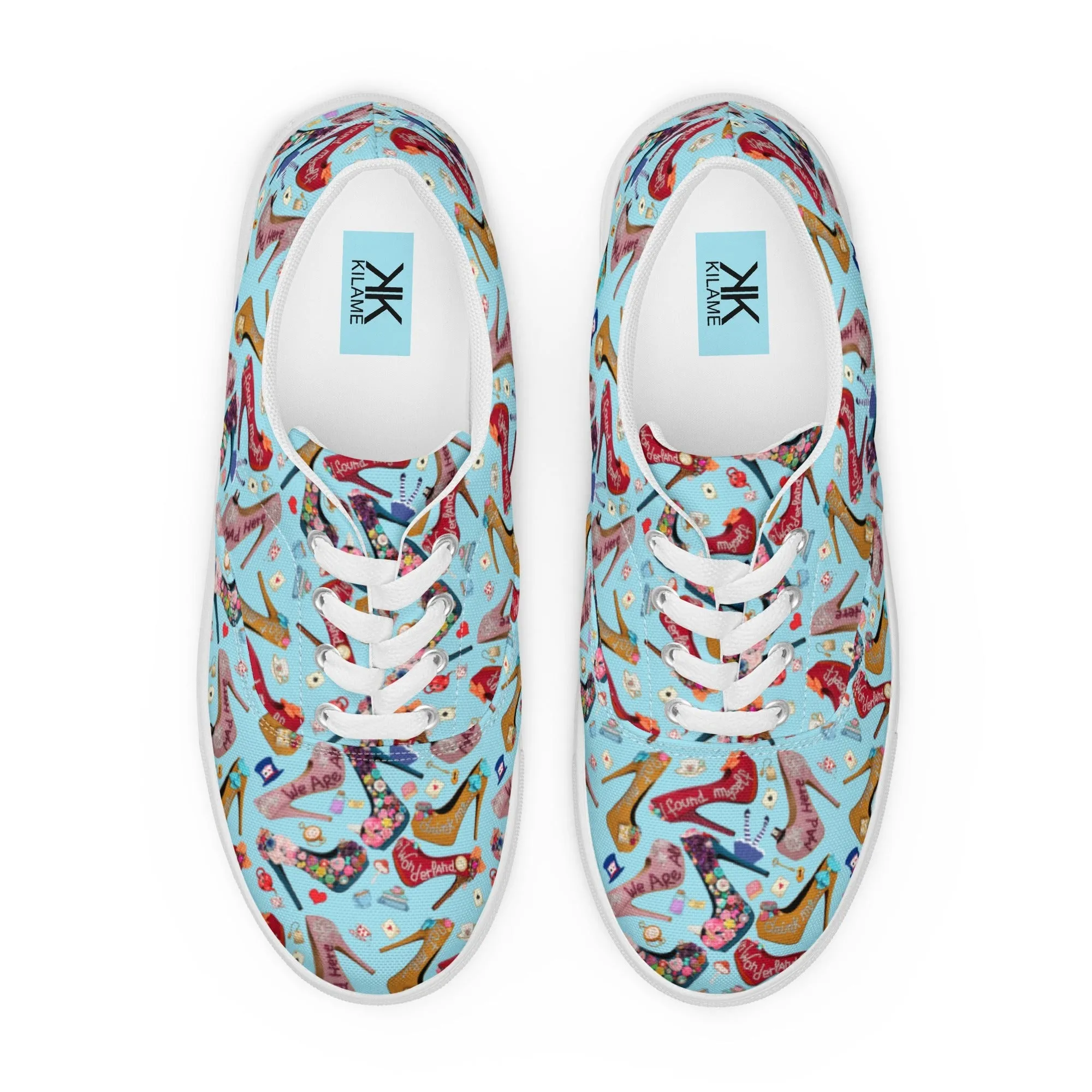 Women’s lace-up canvas shoes 'Wonderland'