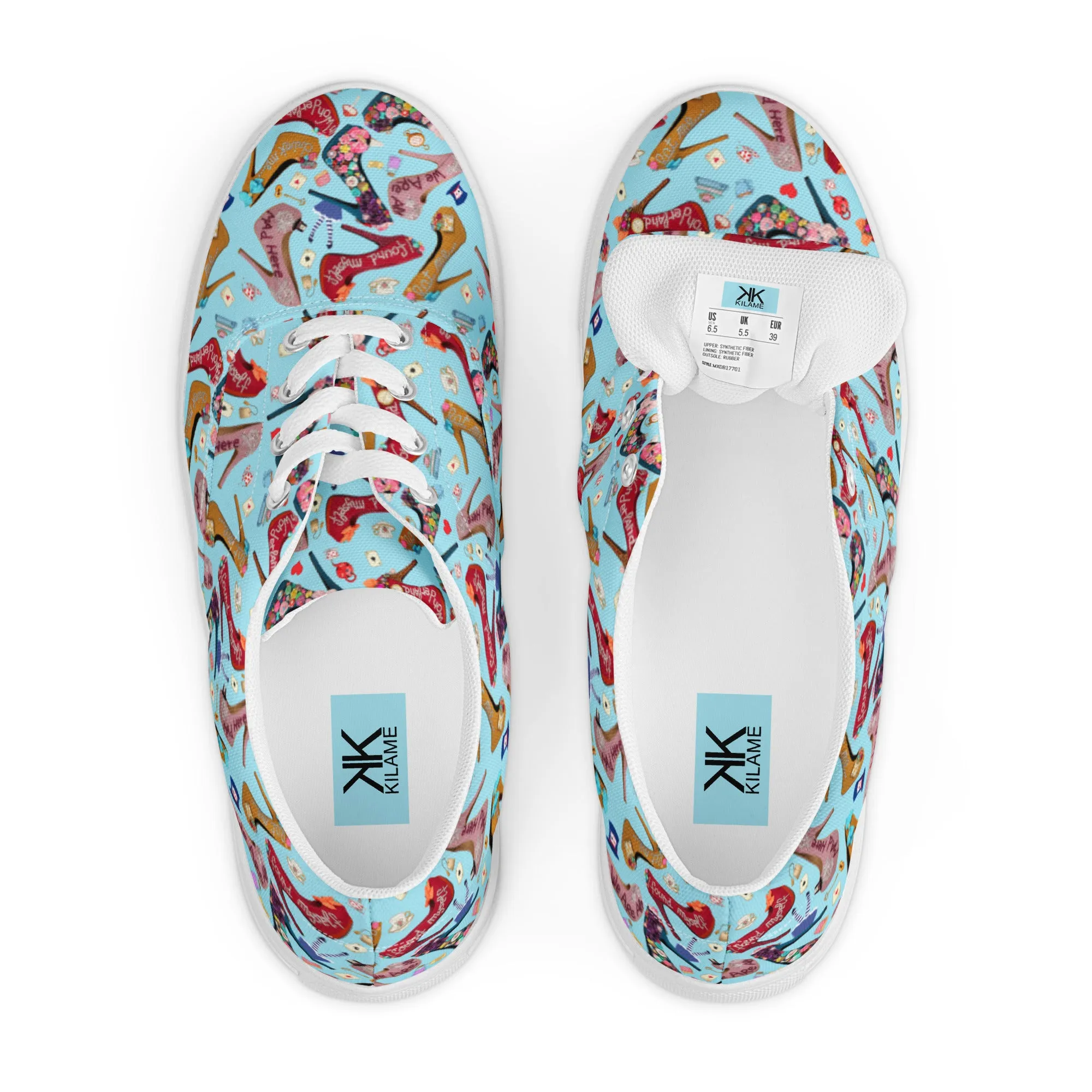 Women’s lace-up canvas shoes 'Wonderland'