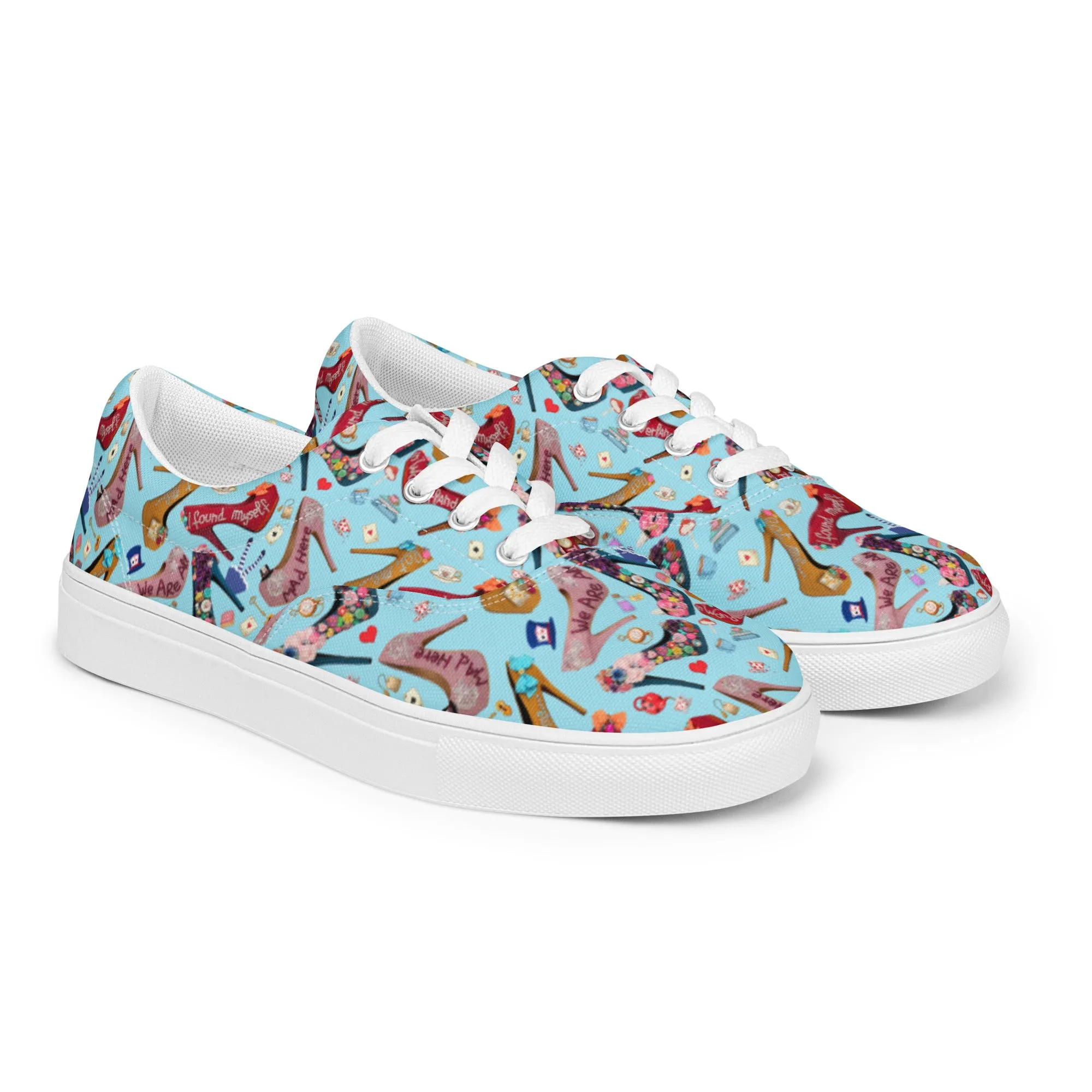 Women’s lace-up canvas shoes 'Wonderland'
