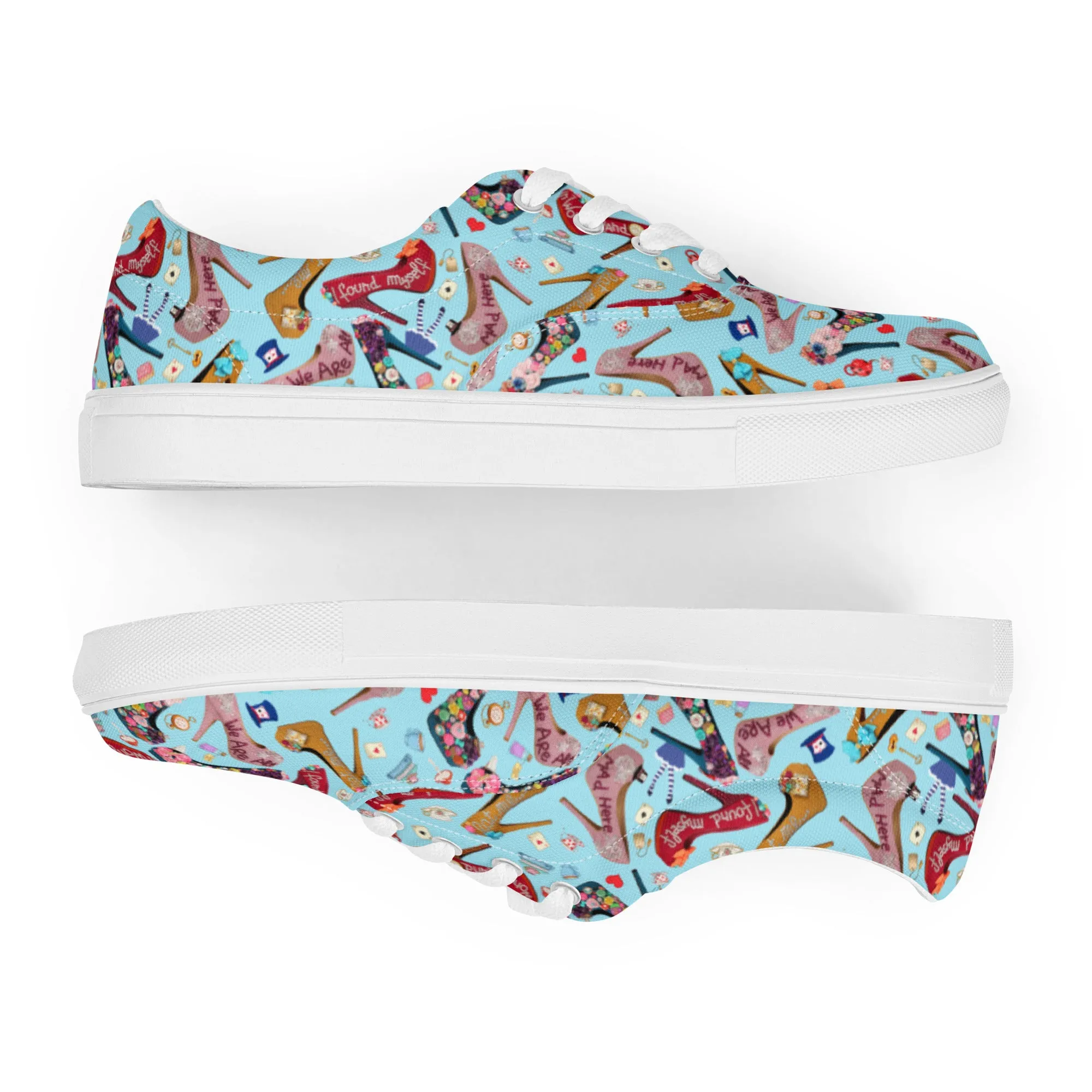 Women’s lace-up canvas shoes 'Wonderland'