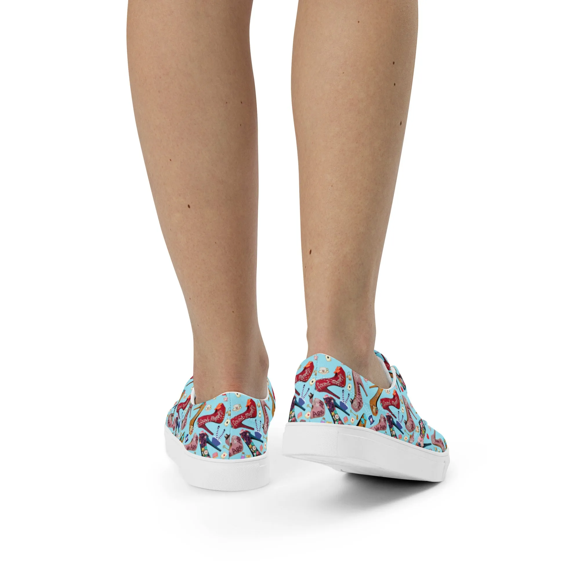 Women’s lace-up canvas shoes 'Wonderland'